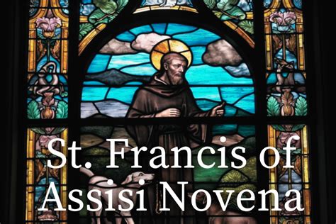 St Francis Of Assisi Novena The Catholic Handbook