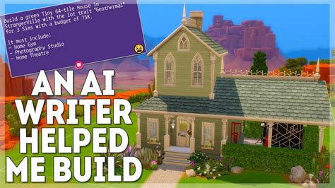 A Random Build Generator And An Ai Writer Helped Me Build This Home In