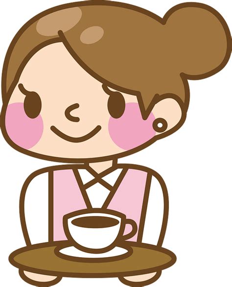 Anime Girl Drinking Coffee Png Mia Warren