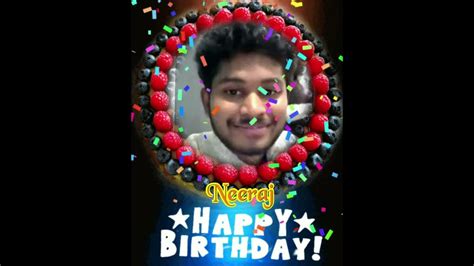 Happy Birthday Neeraj Youtube