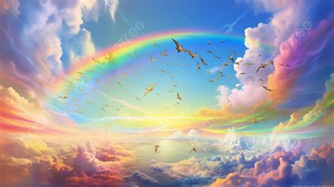 Colorful Dreamy Sky Background Sky Color Dream Background Image And
