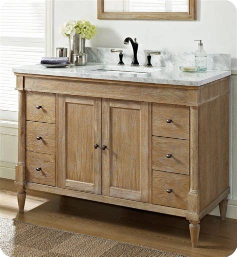 This bathroom vanity is focused on design and functionality. Fairmont Designs 142-V48 Rustic Chic 48" Modern Bathroom ...