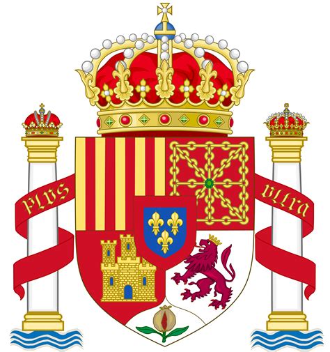 Coat Of Arms Of Spain Preference For The Former Crown Of Aragon