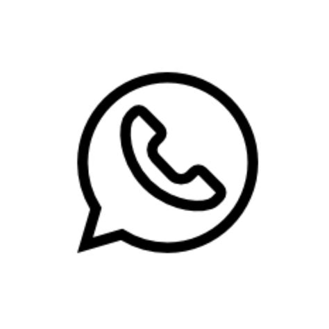 White Whatsapp Icon App Logo App Icon Icon