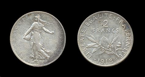 France 2 Francs 1918