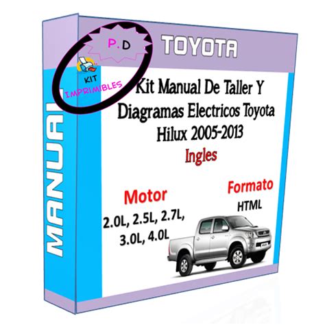 Manual Taller Y Diagramas Electricos Toyota Hilux 2005 2013