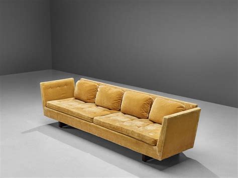 Edward Wormley For Dunbar Two Part Split Arm Corner Sofa For Sale At