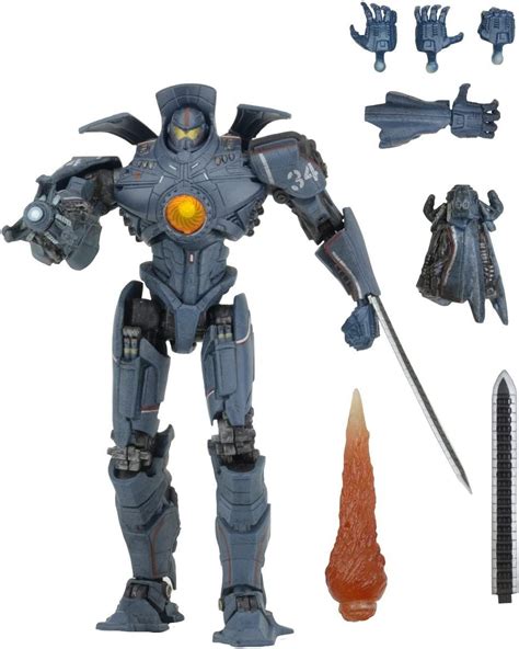 Pacific Rim 7 Inch Action Figure Ultimate Gipsy Danger With Led