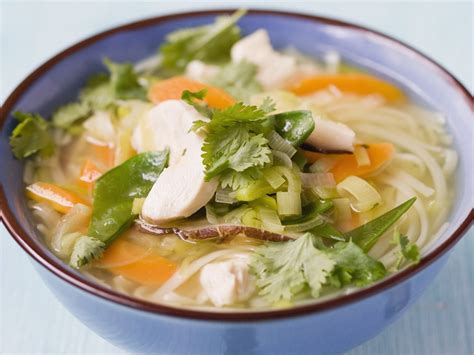 Chicken Vegetable And Rice Noodle Soup Recipe Eat Smarter Usa