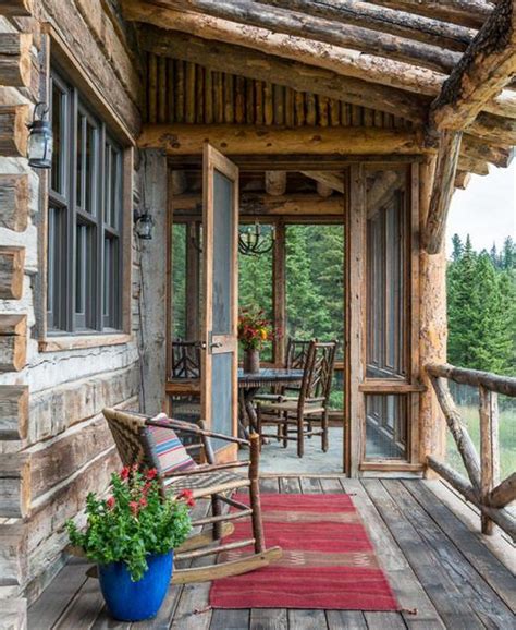 Modern Cozy Mountain Home Design Ideas 1 Decomagz Rustic Porch