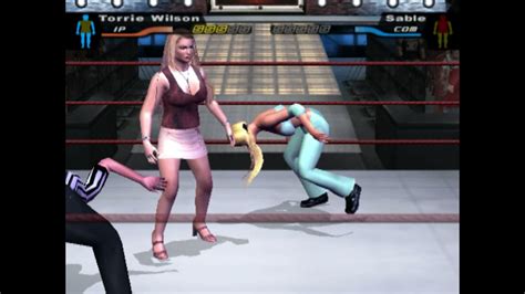 Torrie Wilson V Sable Wwe Raw Divas Match Season Mode Wwe Hctp