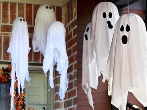 How To Make Ghost Halloween Decorations