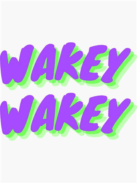 Felix Stray Kids Iconic Line Wakey Wakey Sticker For Sale By