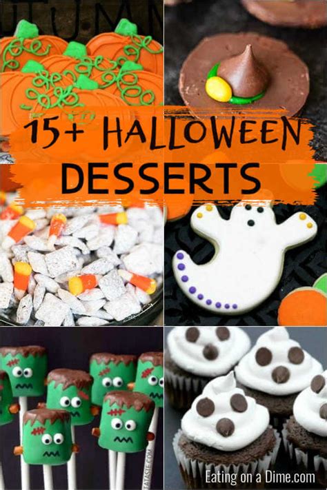 Easy Halloween Desserts For Kids Easy Halloween Desserts