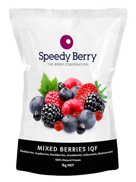 Frozen Mixed Berries 1kg Endeavour Foods