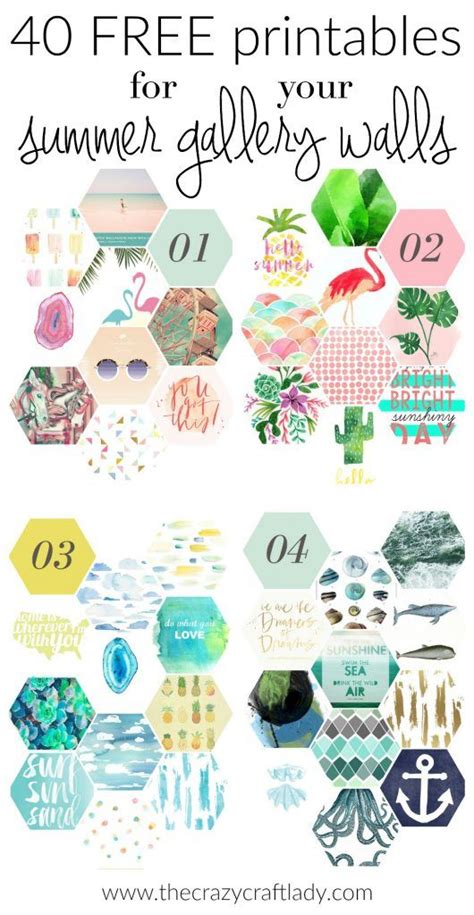 Free Summer Printables For Your Gallery Walls Summer Printables Free