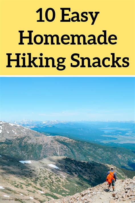 10 easy hiking snacks and backpacking food to make in 2021 hiking snacks easy hiking snacks