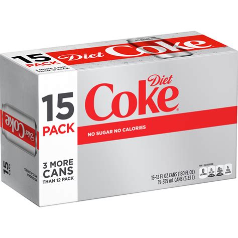 Diet Coke Cans 12 Fl Oz 15 Pack Buehlers