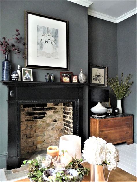 With over 50 thousands photos uploaded by local and international professionals, there's inspiration for you. Dark grey walls, victorian terrace lounge in 2019 | Living ...