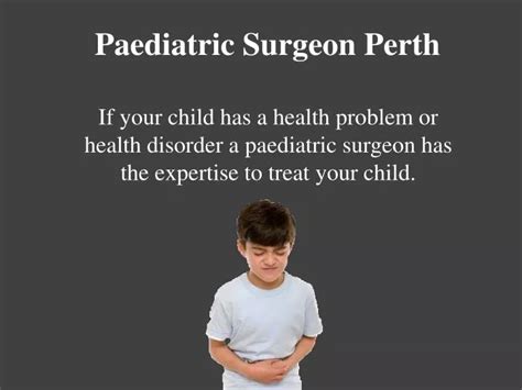 Ppt Paediatric Surgeon Perth Powerpoint Presentation Free Download