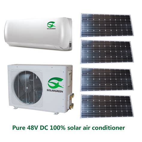 9000btu 24000btu Solar Air Conditioner Dc 48v Off Grid Wall Split Solar