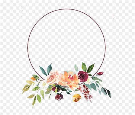 Circle Flower Frame Png 20 Free Cliparts Download Images On