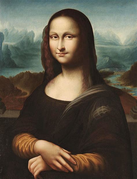 Portrait Of Mona Lisa Painting By Italian School Fine Art America