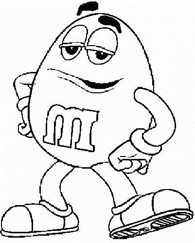 Color the m's coloring page. M&m Coloring Page (With images) | Coloring pages, Color ...