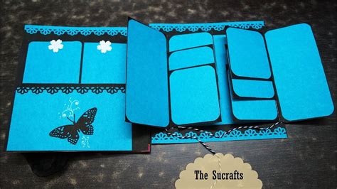 Quick Simple Scrapbook The Sucrafts Youtube