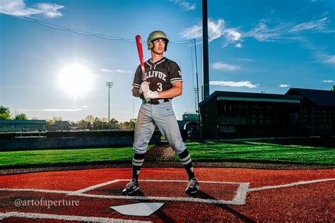 Baseball Sportrait Boise Senior Photographer Idaho Senior