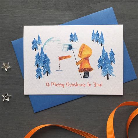 Receiving christmas cards from friends and family is one of the most wonderful things about the holiday season! North Pole Adventure Christmas Card, Single Or Packs By ...