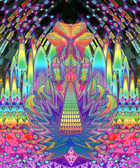 Psychedelic Alien World By Tryptaminevisions On Deviantart