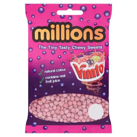Millions Vimto The Tiny Tasty Chewy Sweets 85g Bb Foodservice