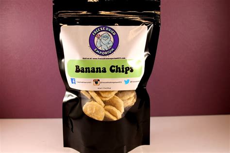 Freeze Dried Banana Chips Etsy