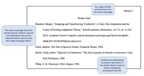 The mla works cited list is the final page of a research project. MLA Works Cited Page - Citing Sources - Library Guides at ...