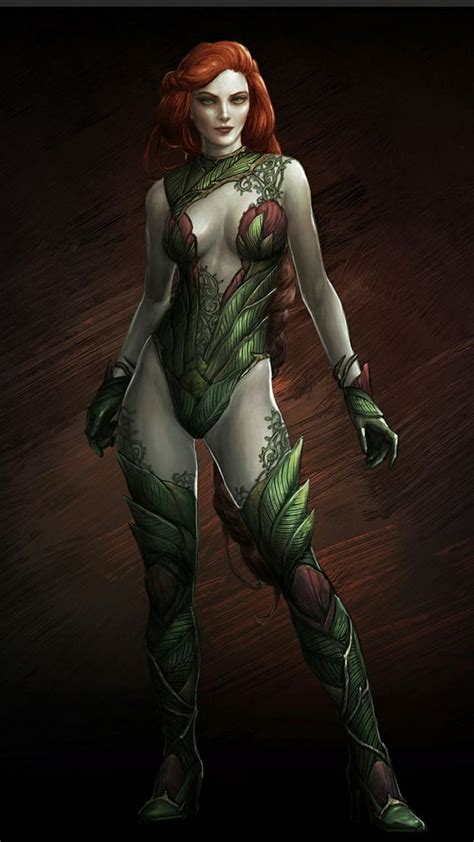 Poison Ivy Arkham Asylum Batman City Injustice Origins HD Phone Wallpaper Peakpx