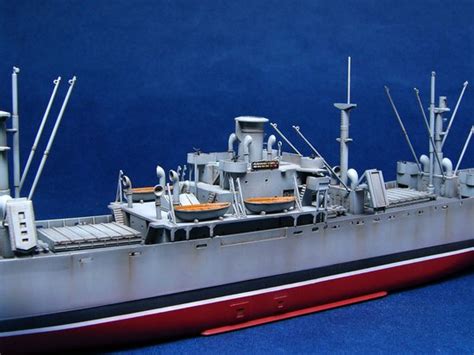 Ss J Obrien Wwii Liberty Ship Plastic Model Military Ship Kit 1