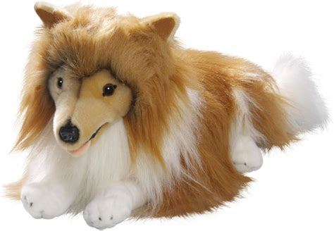 Rough Collie Lying 20 Inches 50cm Plush Toy Soft Toy