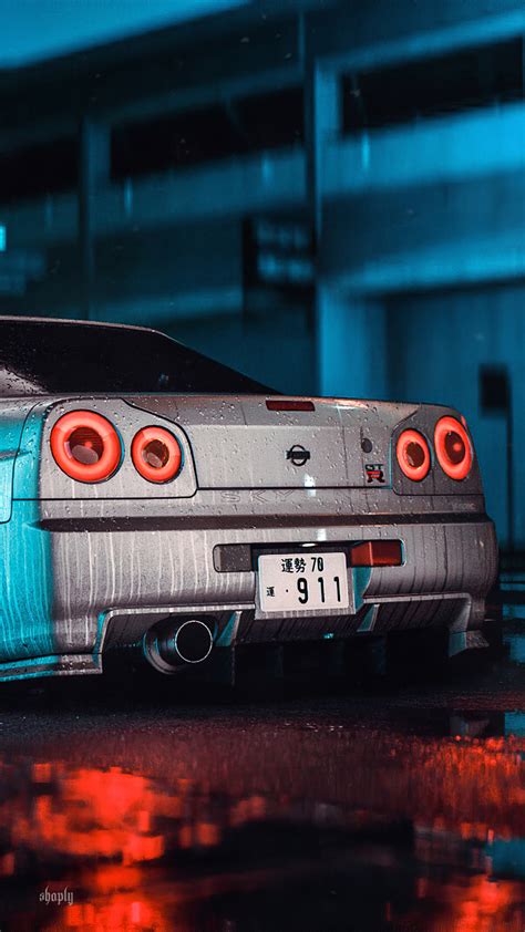 If you have your own one just. Nissan Skyline GT R R34