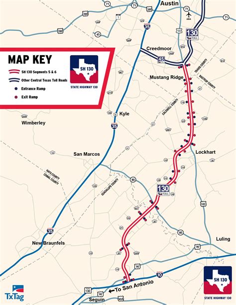 State Highway 130 Maps Sh 130 The Fastest Way Between