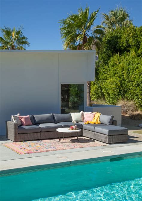 Palm Springs Backyard Makeover With Living Spacespalm Springs Style
