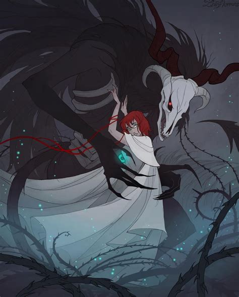 Chise And Elias By Irenhorrors Ancient Magus Bride Character Art