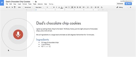 With a new google docs document open in chrome, go to tools > voice typing. You Can Now Edit And Format Your Google Docs By Voice ...