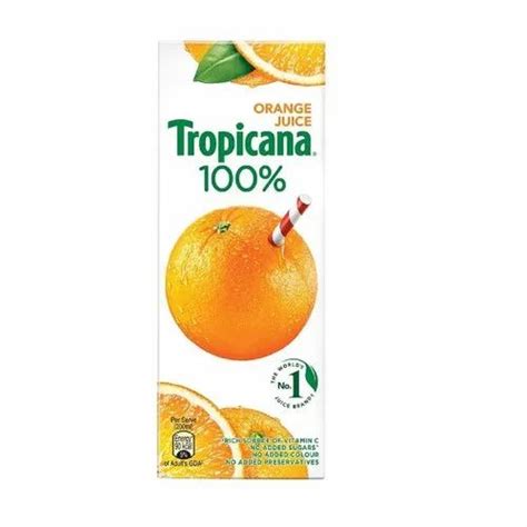 200 Ml Tropicana Orange Juice Packaging Type Tetra Pack At Rs 14pack
