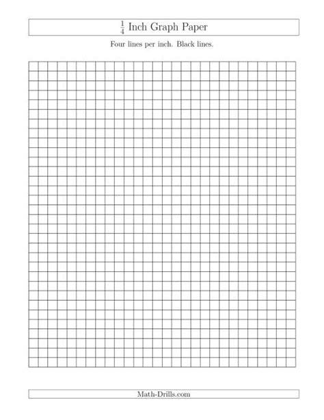 14 Inch Graph Paper With Black Lines A Graph Paper