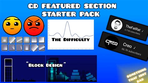 Geometry Dash Featured Section Starter Pack Rstarterpacks