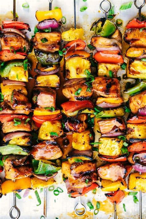 Get chicken skewer recipes for summer grilling on cooking channel from celebrity chefs like aida mollenkamp, tyler florence, bal arenson and more. Easy Chicken Skewer Recipes - The Best Blog Recipes