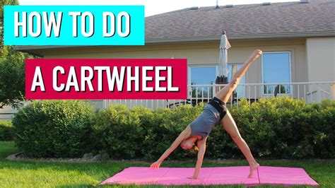 Beginner Gymnastics How To Do A Cartwheel Youtube