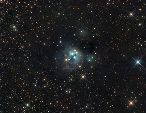 Ngc7129 Open Cluster With Nebulosity Astrodoc Astrophotography By