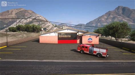 Mlo Paid Fivem Route68 Fire Station Youtube
